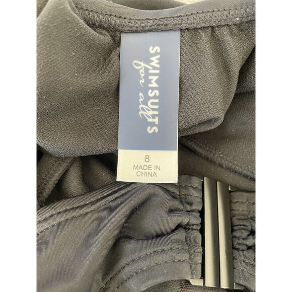 Swimsuits For All One Piece Floral Print Swimwear - Picture 9 of 9